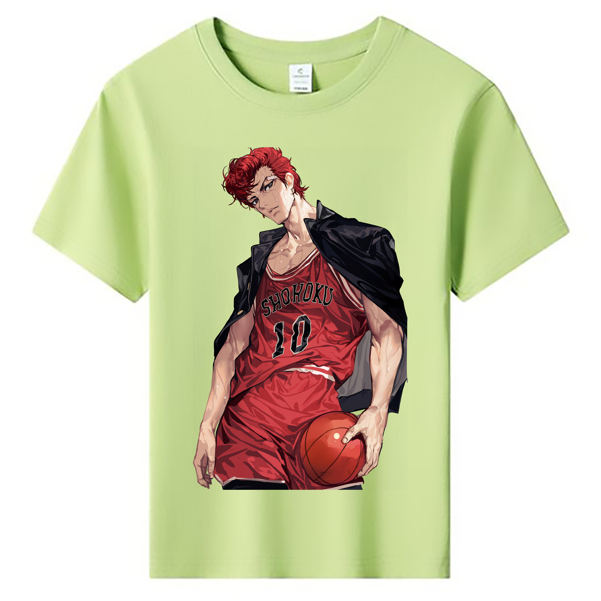 （画像用） SLAM DUNK／スラムダンク 綿100％キッズTシャツ（フロントプリント）